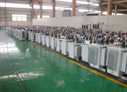菏泽油浸式变压器成品车间